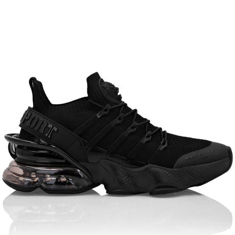 High-Performance Sport Sneakers - All-Black Edition