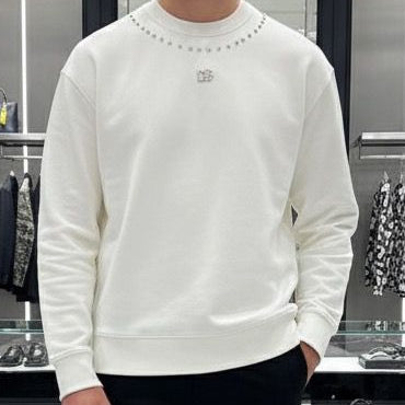 Premium White Designer Sweatshirt Clean, Modern & Stylish