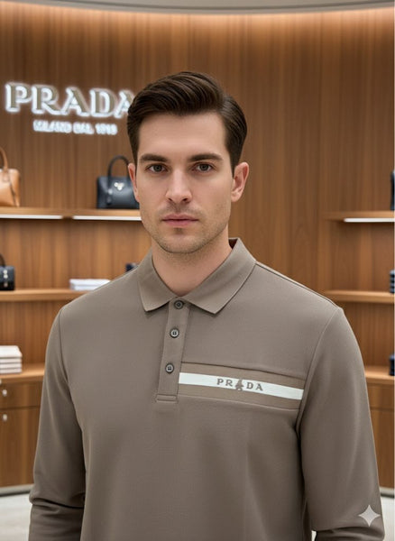 Premium Full  Sleeve Polo T-shirt