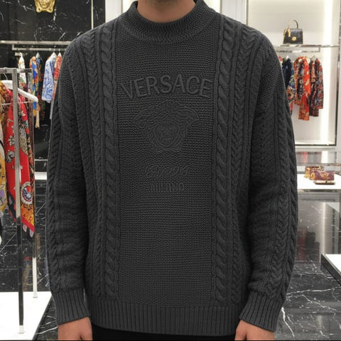 Medusa Cable-Knit Sweater