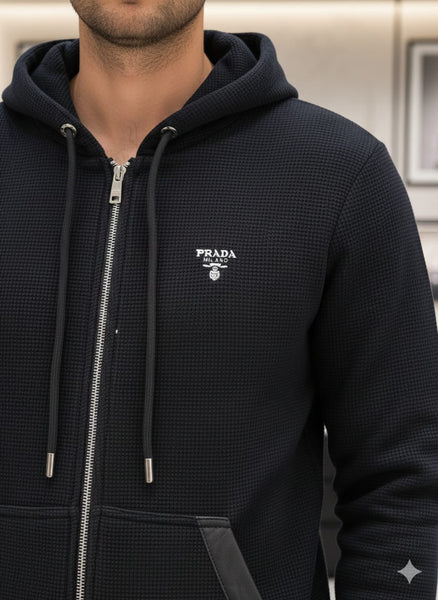 Premium  Zip-Up Hoodie – Minimal, Stylish & Luxury Feel