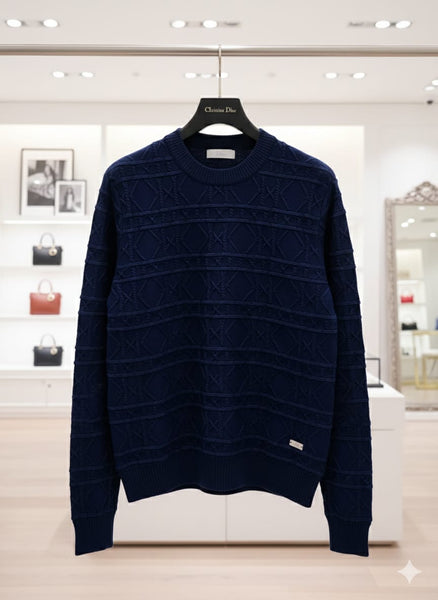 Premium Textured Knit Pullover