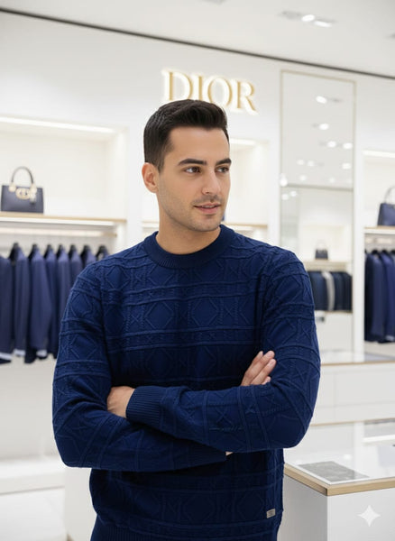 Premium Textured Knit Pullover