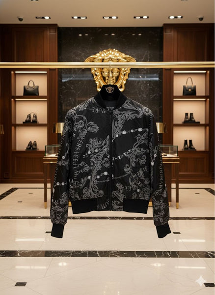 Casual Logo-Effect Reversible Jacket