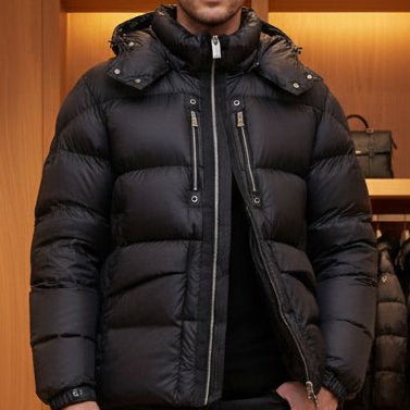 Premium &  Imported Hooded Down Padded Jacket