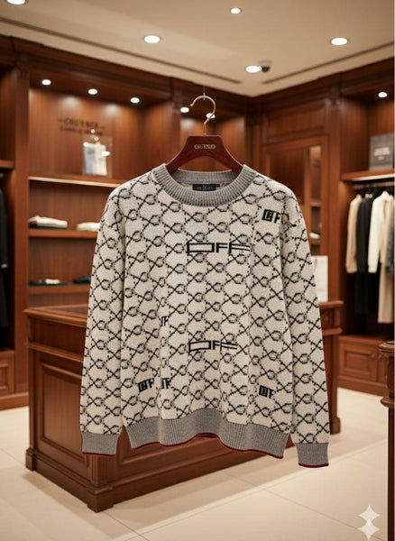 Premium Designer Knit Sweater For Woman