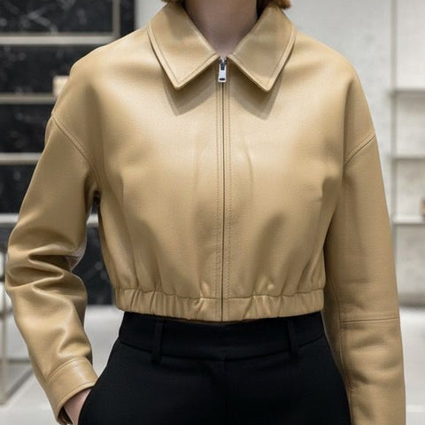 Branded Cropped Jacket For Women