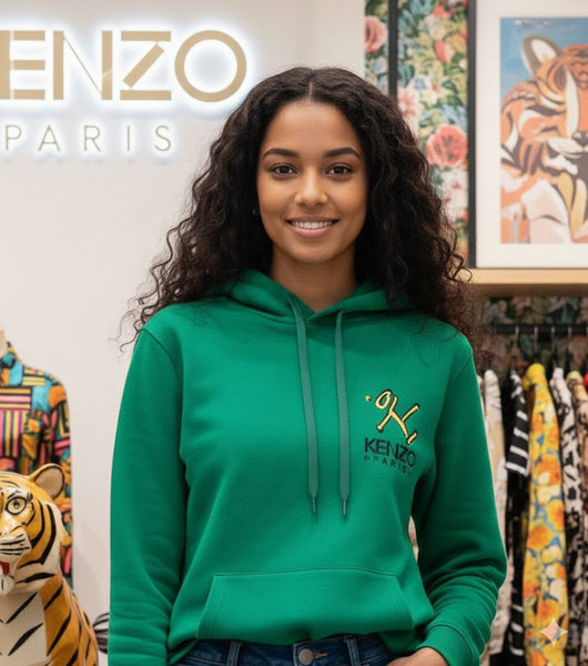 Branded Hoodie Iconic Streetwear with Bold Embroidery
