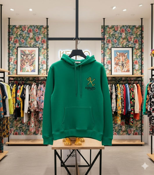 Branded Hoodie Iconic Streetwear with Bold Embroidery