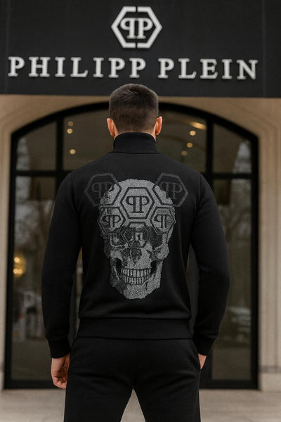 Exclusive Branded  Black Skull Track Suit