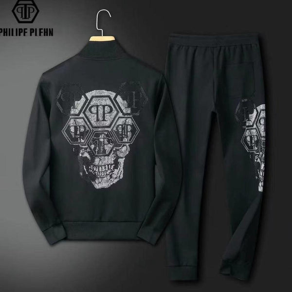 Exclusive Branded  Black Skull Track Suit