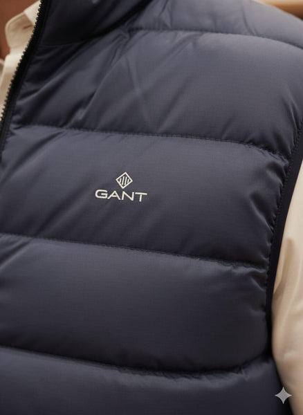 Men’s Blue Puffer Vest  Lightweight, Warm & Stylish