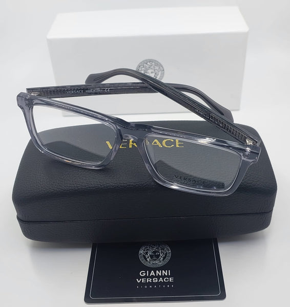 Men’s Eyeglasses Bold Modern Frame with Signature Branding