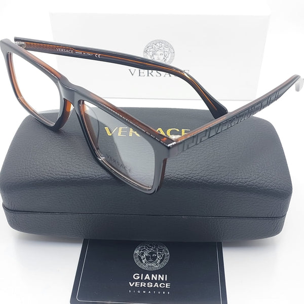 Men’s Eyeglasses Bold Modern Frame with Signature Branding