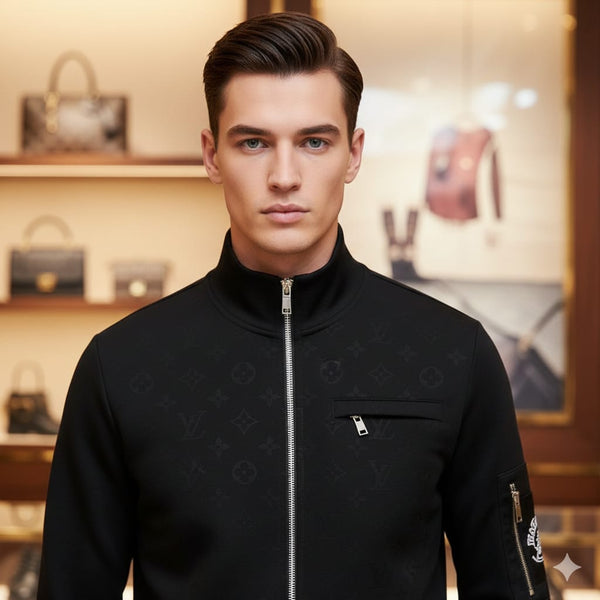 Luxury  & Branded Side Zip Closure Pocket Track set