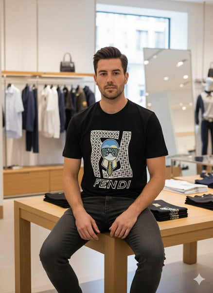 Branded Oversized Printed T-shirt