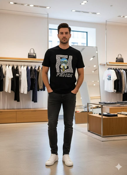 Branded Oversized Printed T-shirt