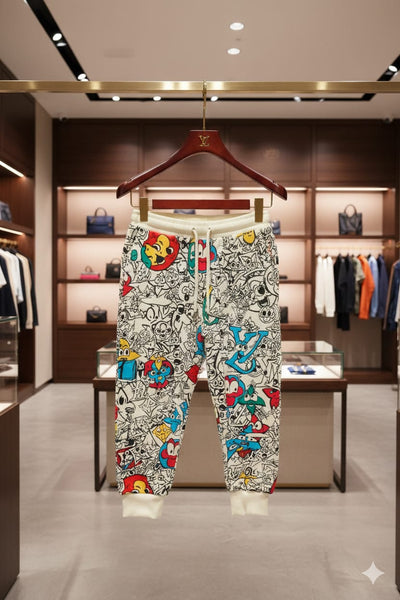 Premium  Cartoon Printed Track Set For Kids