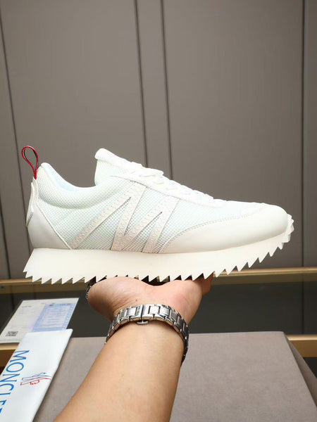 Men’s Premium White Mesh Sneakers Lightweight & Trendy Style