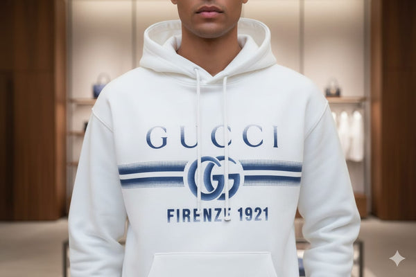 Premium  Printed Cotton Hooded Sweatshirt