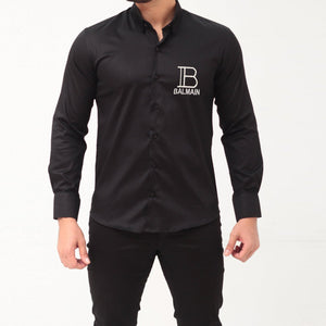 Luxury Full Sleeve Shirt with Embroidery  Logo