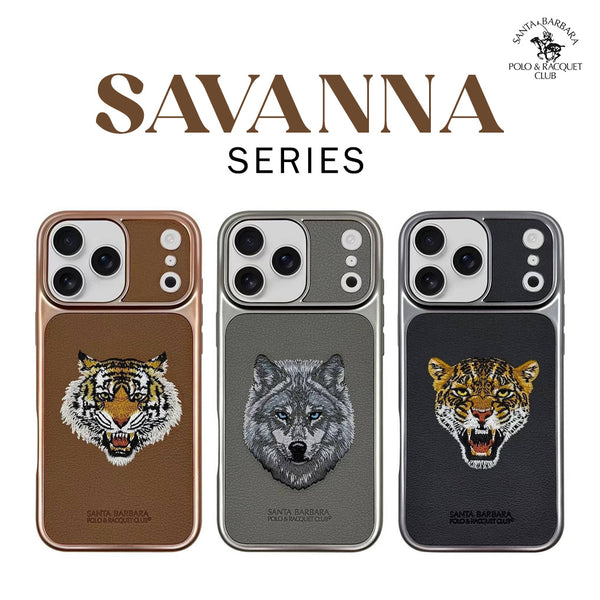 Santa Barbara Savanna Series Leather Case for iPhone 17 Series