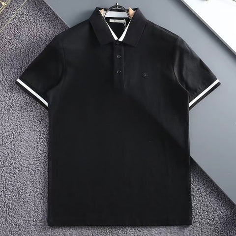 Elegance and Regular fit  Embroidery Logo Polo Shirt