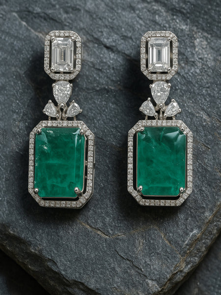 Royal Emerald Radiance Necklace Set