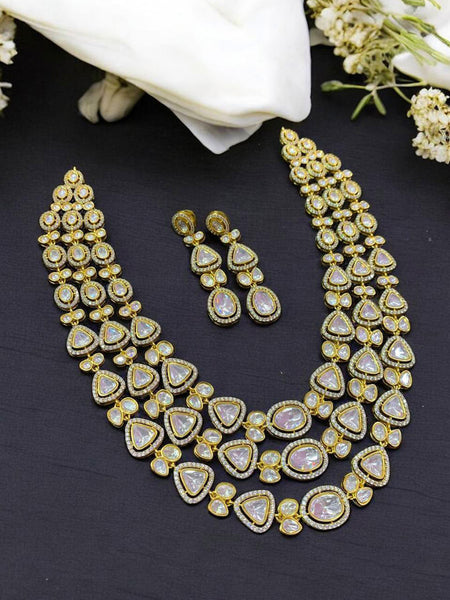 Royal Radiance Layered Kundan Necklace Set