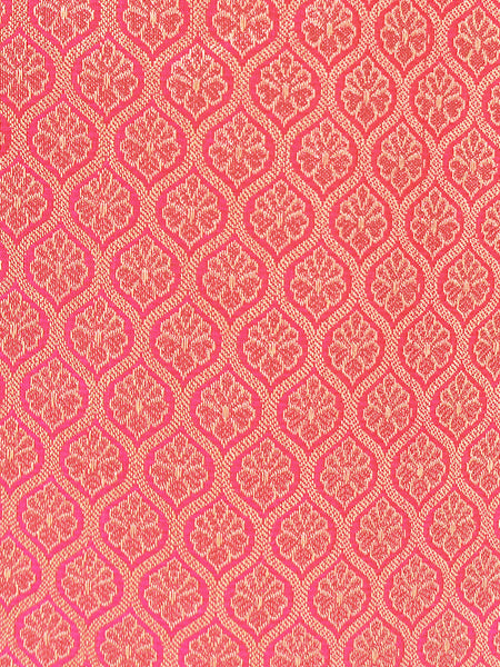 Premium Pink Brocade Nehru Jacket for Men By Treemoda