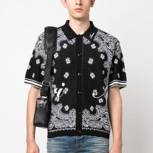 Premium Bandana Print  Drop Shoulder Shirt