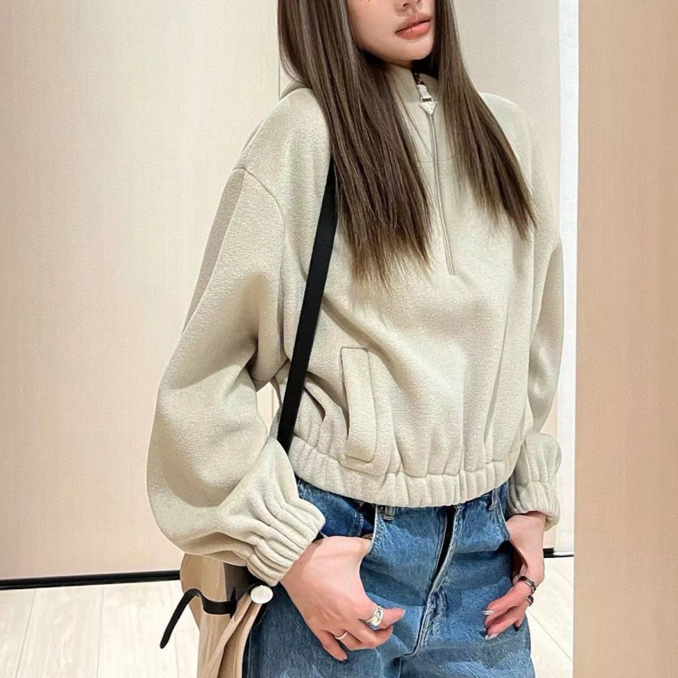 Fashionable Zipper Jacket For Women