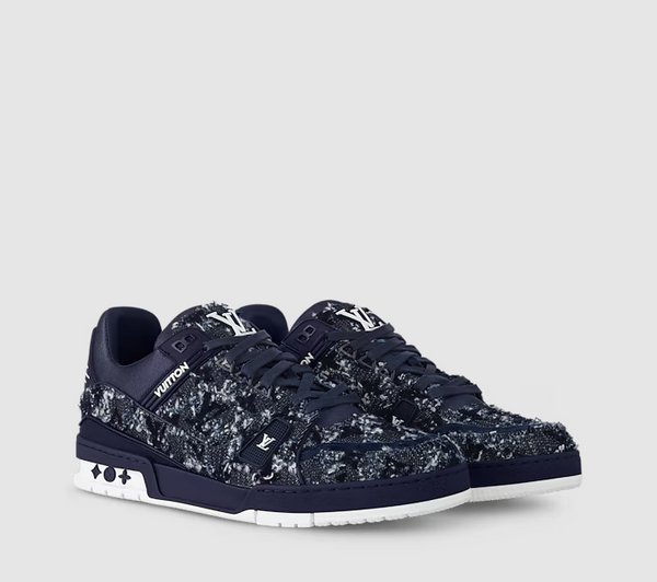 Branded Blue Luxurious Trainer Sneaker