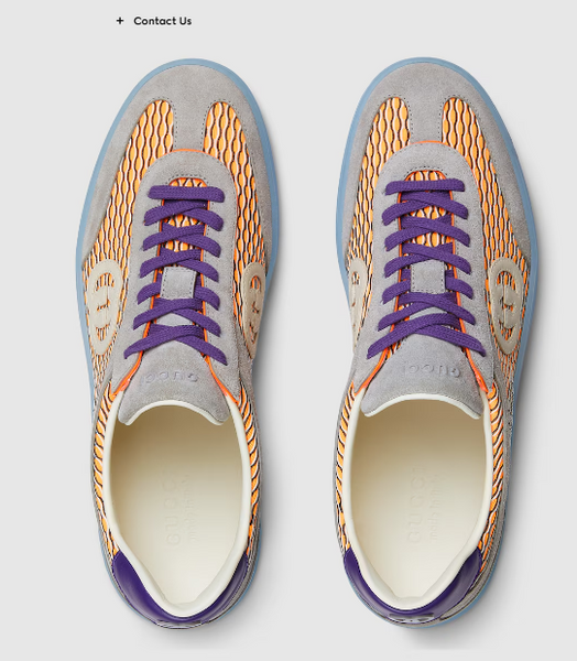 Men's G75 Sneaker Multicolor Mesh and Suede