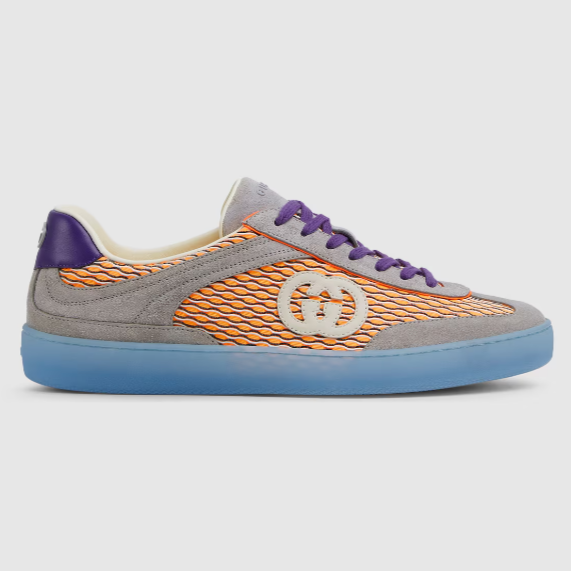 Men's G75 Sneaker Multicolor Mesh and Suede