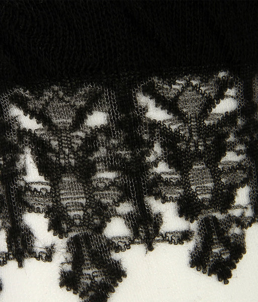 Women Embroidered Net Socks