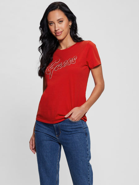 Premium Embellished Logo T-shirt