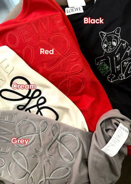 Luxury Embroidered T-shirt Iconic Art Meets Comfort