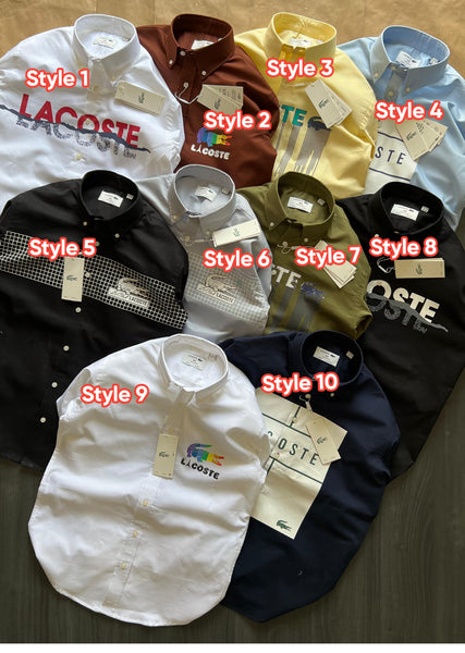 Premium Brand  Button-Down  Shirts Collection