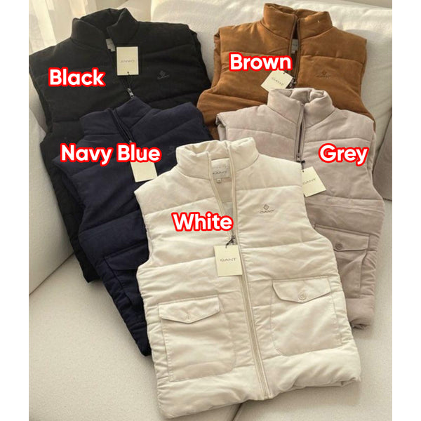 Elegant Classic Puffer Sleeveless Jackets for Men