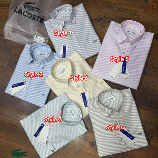 Men’s Classic  Striped Cotton Shirt