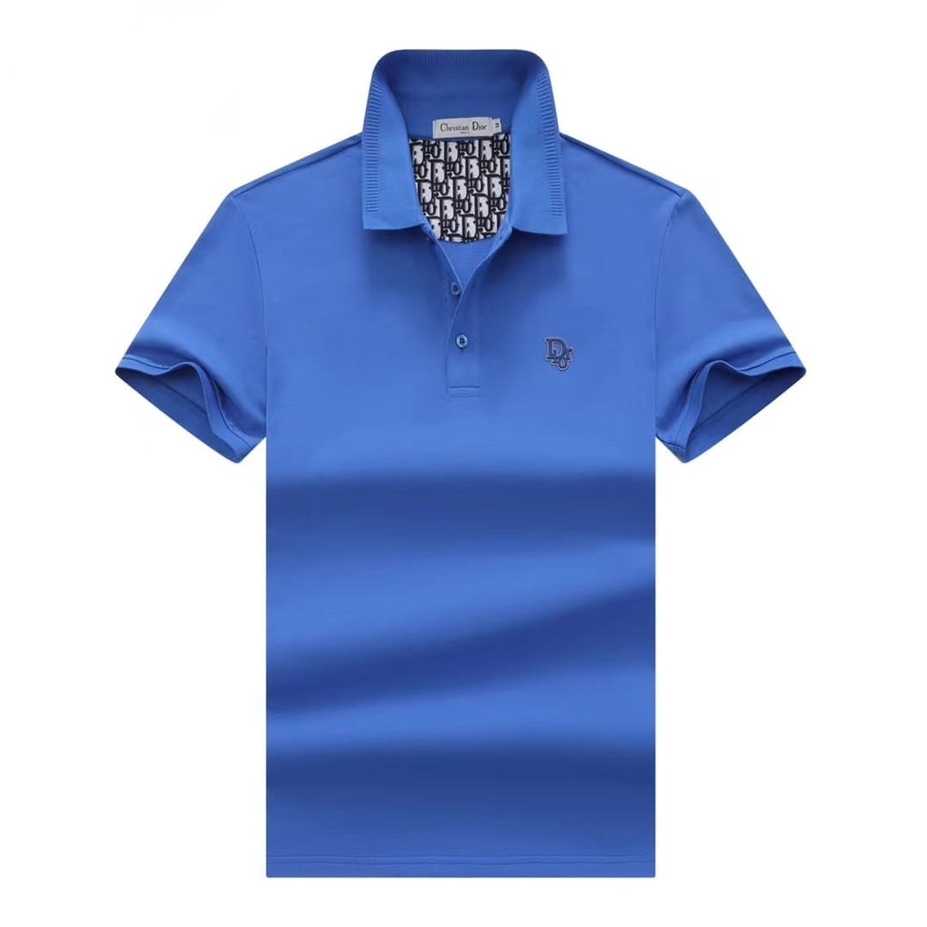Imported Logo-Patch Cotton Polo T-Shirt – Yard of Deals