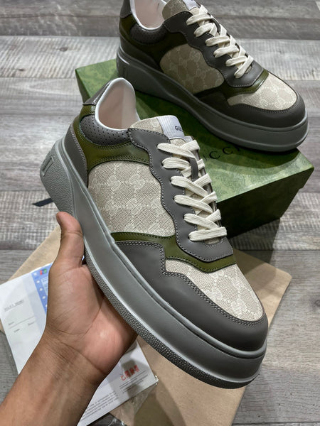 Premium Canvas and Leather Sneakers
