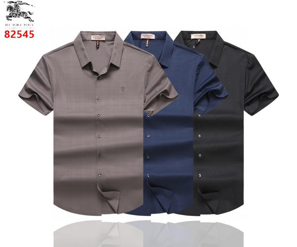 Checked Pattern Classic Collar Shirts