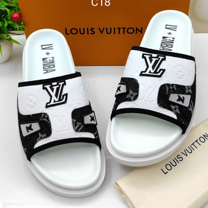 Louis Vuitton slipper in 2023  Louis vuitton slippers, Sandals