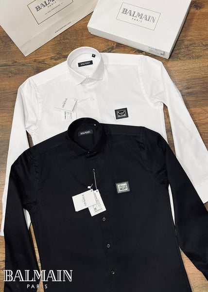 Luxurious Patched Logo Shirt For Men