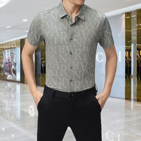 Premium Printed Stretchable Shirt
