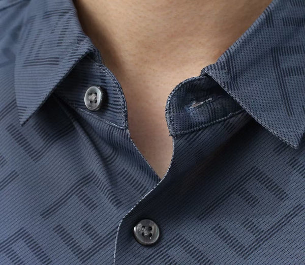 Latest Initial Print Stretchable Shirt