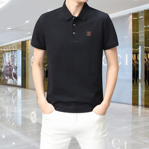 Classic collar Short Sleeves Premium T-Shirt