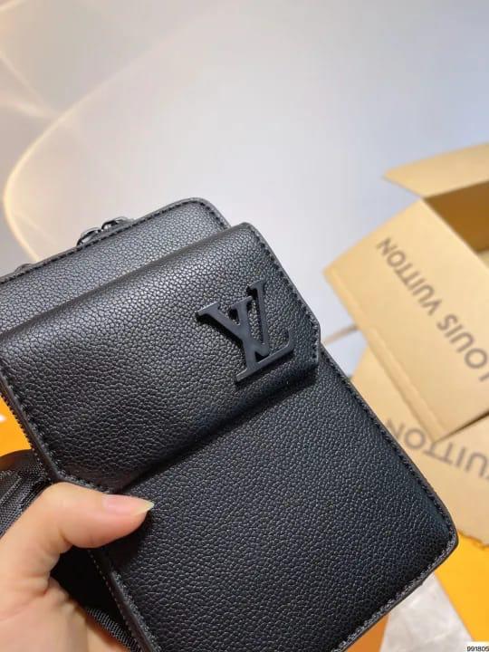 Louis Vuitton Phone pouch (M57089)  Leather phone pouch, Bags, Phone pouch